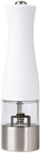 Maxwell & Williams Cosmopolitan Electric Salt/Pepper Mill 21cm White Gift Boxed