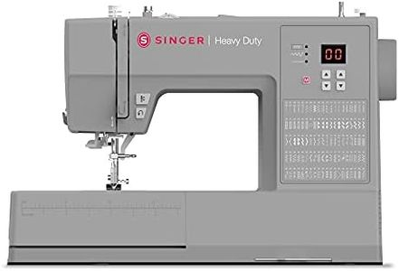 VSM Singer Heavy Duty 6605C Sewing Machine, Grey, Metal & Alloy Steel