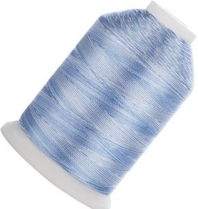 Simthread Variegated Polyester Embroidery Thread 5500Yards 5000M High-Yardage 40WT 100% Polyester Thread, High-Speed Rated – Compatible with Brother, Singer, Janome & More-S118