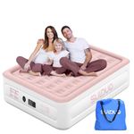SULDUO 18'' Heavy Duty Air Mattress- Pink