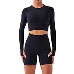 Yoga Outfits for Women 2 Piece Work