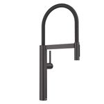 BLANCO 527474 Culina II Pull-Down Semi-Pro Kitchen Faucet - 1.5 GPM - Matte Black