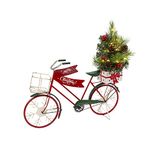 22-in L Metal Holiday Bicycle w/B/O Lighted Tree