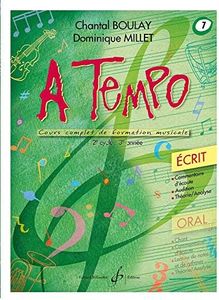 A tempo - partie ecrite - volume 7