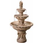 Kenroy Home Ibiza Outdoor Tiered Water Fountain with LED Lights