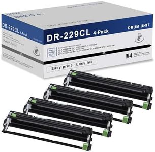 DR-229CL Drum Super High Yield (30,500 Pages) Replacement for Brother DR229CL Drum Unit for MFC-L3780CDW MFC-L3720CDW HL-L3220CDW HL-L3300CDW HL-L3280CDW Printer(DR229CL Drum Unit Set 4-Pack)