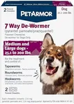 PetArmor 7 Way De-Wormer for Dogs, 