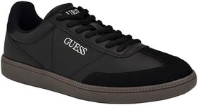 Guess Men's LUCCAN Sneaker, Black/R