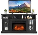 COSTWAY Electric Fireplace TV Stand