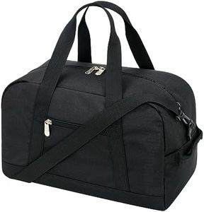 Petit Sac De Sport 18L Poids Léger Mini Sac De Sport 35x20x25cm pour Gym/Weekend Voyage-Noir