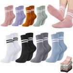 Women Pilates Socks Yoga Socks with Grips for Women Non Slip, Pilates, Workout, Pure Barre, Ballet, Dance, Hospital Socks