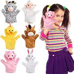 6 Pcs Barn Buddies Hand Puppets Far