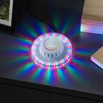 RED5 Disco 360 Ice - Colour Changing LED Sound Reactive Portable Disco Light