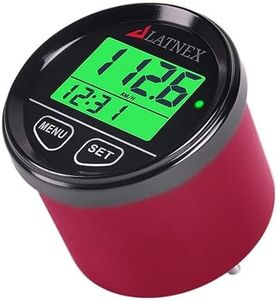 SP-GPS95 Universal Digital GPS Speedometer Waterproof. Displays Speed(MPH/KMH), Distance Traveled and Time - Suitable for ATV UTV-Marine-Boats-Motorcycle- Automobile Motor Vehicle Bikes (Red)