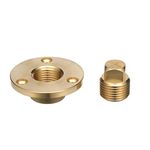 Seachoice Cast Bronze Marine Boat 2 in. Garboard Drain w/Brass Plug