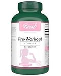 VORST Pre-Workout Formula for Women | Nitric Oxide Supplement | 180 Vegan Capsules