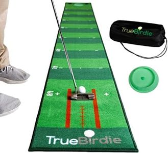 TrueBirdie Indoor Putting Green and Golf Mat with Travel Bag