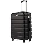 COOLIFE Suitcase Trolley Carry On H