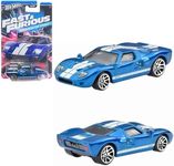 Hot Wheels Cars Fast & Furios Women of Fast- Ford GT40 Ages 3 and Up (Blue)