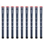 Winn Dri-Tac Standard Navy Blue - 9 Piece Golf Grip Bundle