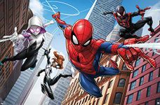 Trends International Marvel Comics - Spider-Man - Web Heroes Wall Poster, Unframed Version, 22.375" x 34"