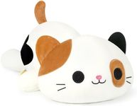 Onsoyours Original Calico Cat Plush 13 Inch Kitty Plushies Toy Kitten Stuffed Animal Soft Pillow Kawaii Plushie Gift for Kids(Calico Cat, 13")