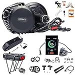 BAFANG BBS02B 48V 750W Ebike Conversion Kit : Mid Drive Electric Bike Motor with DPC18 LCD Display for Mountain Bicycle Road Bicycles Commuter Bikes (NO Battery)