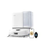 eufy E25 Omni, Robot Vacuum Cleaner with Mop,HydroJet Self-Clean Roller Mop