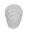 Aluminium Mega Pizza Screen Perforated Heavy Duty Pan Baking Tray Net Wire 6" to 18" inch ( UK Base Seller ) (15" inch - 38.10cm)