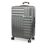 Pierre Cardin Large Suitcase 30 Inch | Hard Sided | Travel Lightweight Luggage TSA Locks | 4 Dual Spinner Wheels | Hold Check in Case CL898 (Grey, Large)