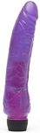 Lovehoney Vibrating Dildo - 8 Inch Realistic Dildo - Girthy Curved Big Dildo - Twist Base Multispeed Vibrator for Women - G-Spot Stimulation Adult Sex Toy Gifts for Women - Purple