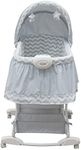 Bily B3350CHV Rocking Bassinet Serene Chevron