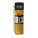 SIKA - Low Expansion Polyurethane Foam - Sika Boom AS - Light Yellow - Multi-Purpose - Door and Window Installation - All-Season - Reusable Straw - 354 mL