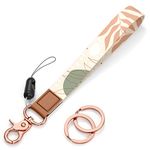 Rimilak Wristlet Keychain, Wrist Lanyard Key Chain for Women Men Car Keys ID Badges Card Wallet Phone Camera