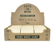 Faith In Nature Natural Grapefruit Hand Soap Bar Box Set, Invigorating, Vegan & Cruelty Free, No SLS or Parabens, 18 x 100g