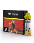 Science In Sport GO Isotonic Energy Gels, Running Gels with 22g Carbohydrates, Low Sugar, Lemon and Lime Flavour, 60ml Per Serving (15 Pack)