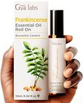 Gya Labs Frankincense Essential Oil Roll On for Skin - Made with 100% Pure Frankincense Oil Essential Oil for Body Aches, Stiffness, Aromatherapy & More (10ml)