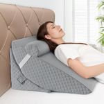 Bed Wedge Pillow for Sleeping, Adju