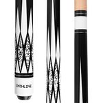 Pathline Pool Cue Stick - 58 inch Canadian Maple Professional Billiard Pool Stick (4 Colors, 18oz, 19oz, 20oz, 21oz) (C White 19oz)