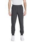 Puma Men's Regular Track Pants (58671695_Dark Gray Heather-Cat_L)