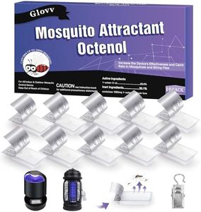 10 Pack Mosquito Attractant Bait Refill, Mosquito Bits Octenol Lure for Bug Zapper & Fly Traps, Compatible with All Flying Insect Mosquito Trap