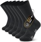 RUIXUE Mens Walking Socks, Merino W