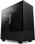 NZXT H5 Flow - CC-H51FB-01 - ATX Mid Tower PC Gaming Case - Front I/O USB Type-C Port - Quick-Release Tempered Glass Side Panel - Black