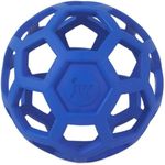 JW Hol-ee Roller Dog Toy Treat Ball Durable Rubber Dog Toy, Chew Treat Dispensing Dog Ball - Small