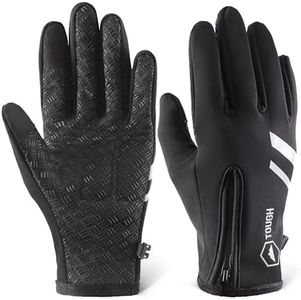 Winter Cycling Gloves - Biking Gloves for Cold Weather - Winter Bike Gloves - Warm & Thermal Cycling Gloves - Touch Screen Gloves - Windproof Cold Weather Bike Gloves - Winter MTB, Dirt Bike Gloves