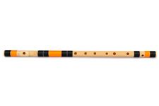 Radhe Flutes PVC Fiber G Sharp Bansuri Base Octave Right Handed