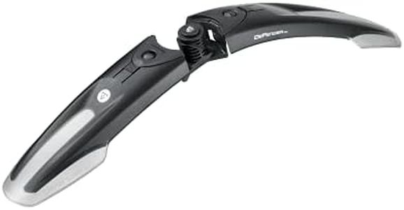 Topeak DeFender M1 Mountain Bike Fender (Front) , Black, 60 x 10 x 12 cm / 23.6” x 3.9” x 4.7” (M1)