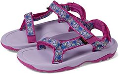 Teva Girl's T Hurricane XLT 2 Sport Sandal, Butterfly Pastel Lilac, 4 US