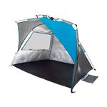 E-Z UP WT8SP Sun Shelter, Splash Wedge Portable Beach Tent 4 Person UV with Carry Bag