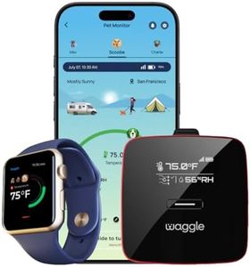 Waggle RV/Pet Safety Temperature Monitor - PRO (GPS) | 4G LTE, Instant Power Outage/Temp/Humidity Alerts | GPS & Geofencing for RVers.